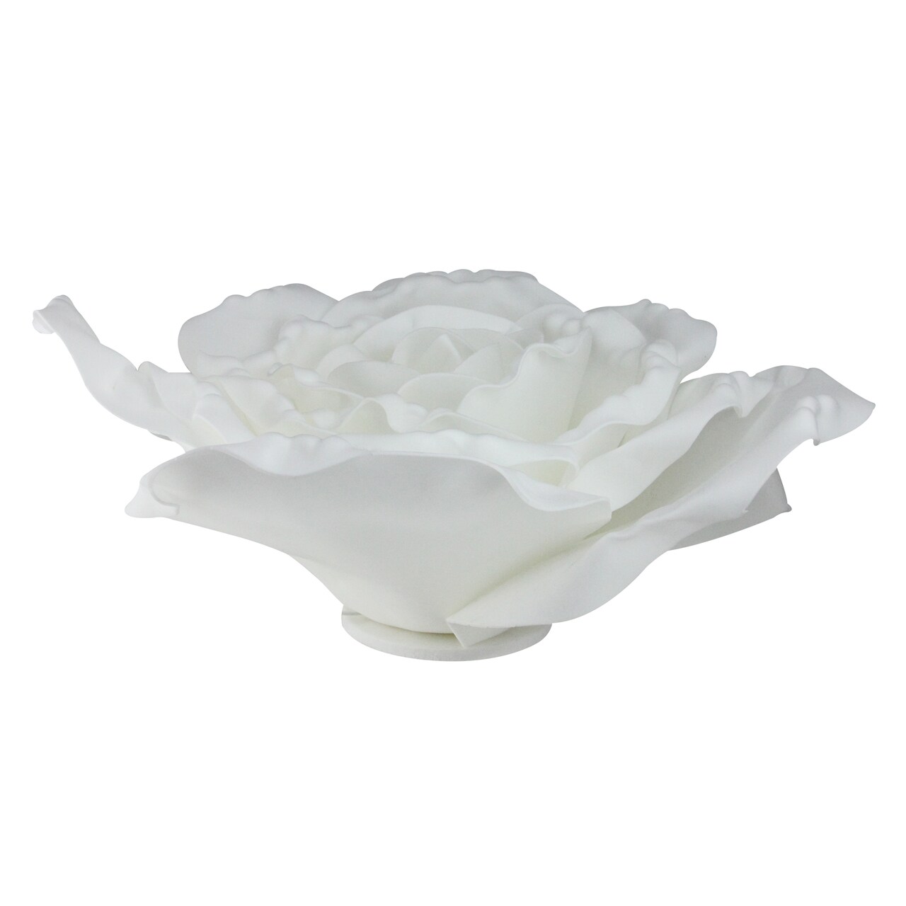 Raz 17.5" Cotton White Foam Camilla Flower Hanging Decorative Wall Decoration